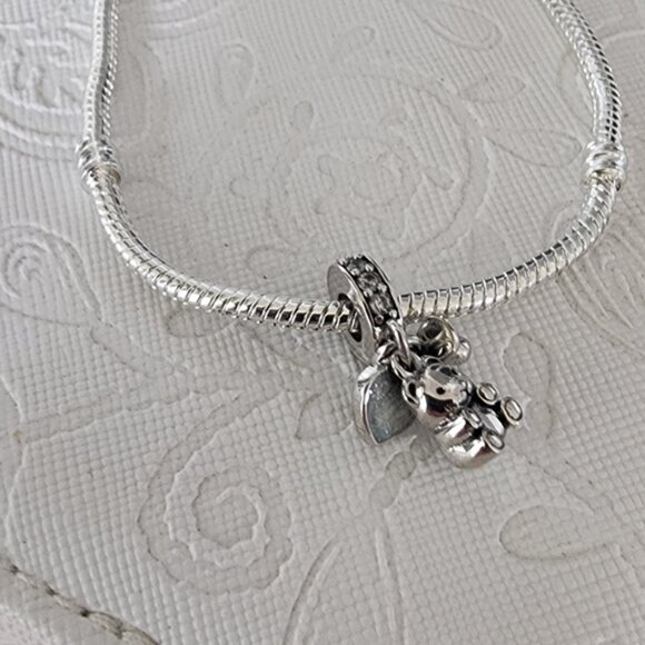 Pandora Baby Teddy Bear Dangle Charm - Picture 6 of 6